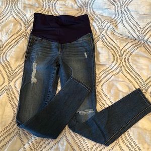 Pink blush Maternity Jeans size 25